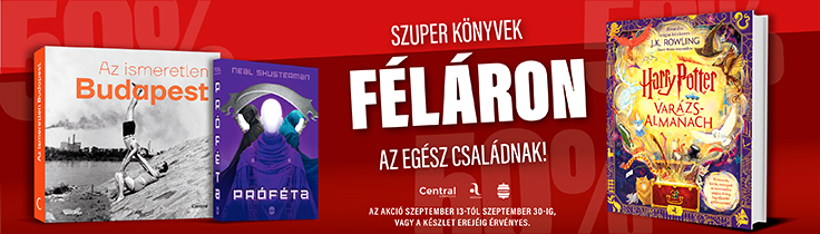 Könyvek féláron az egész családnak!