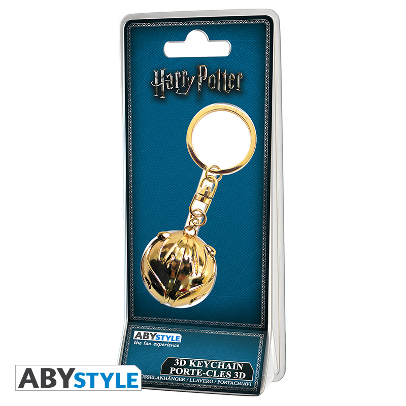Harry Potter 3D kulcstartó aranycikesz