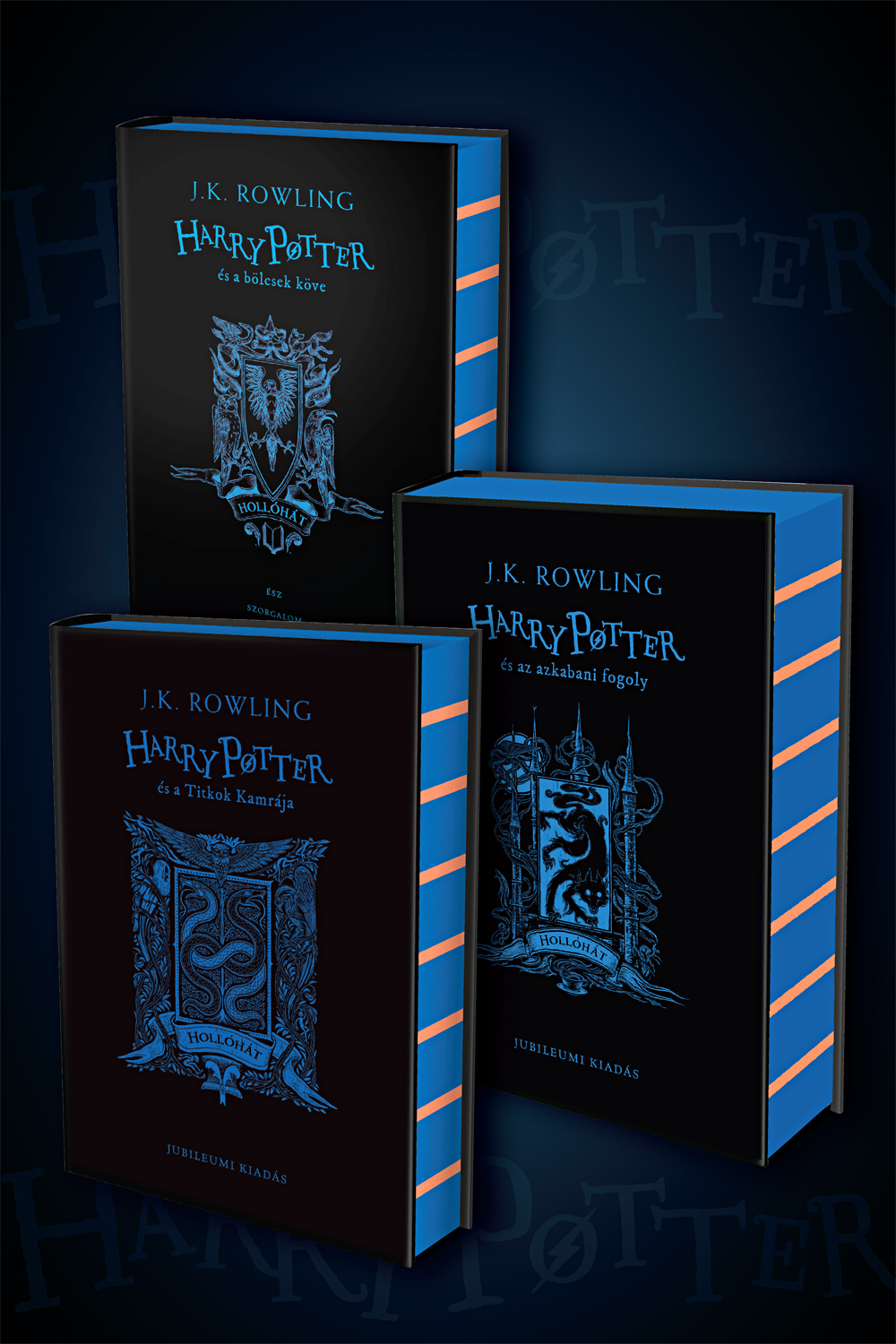 Harry Potter élfestett kiadás - Hollóhát könyvcsomag