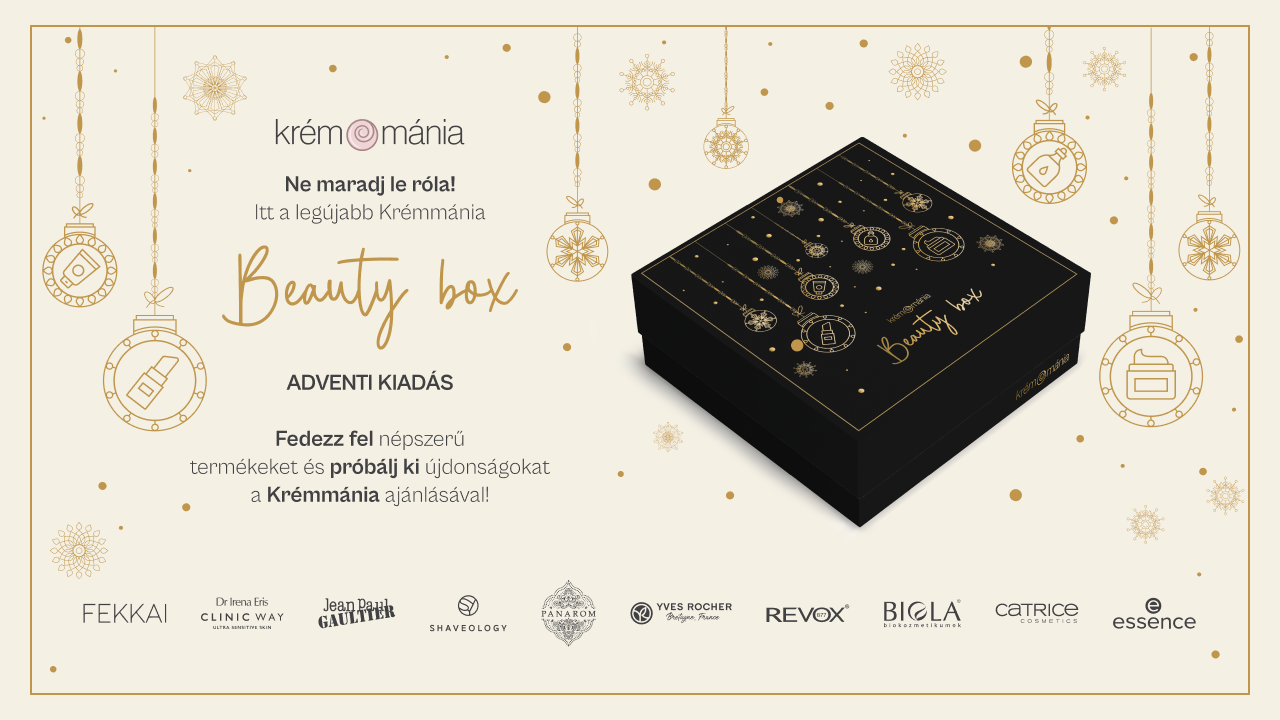 Krémmánia Beauty Box - Advent 2024